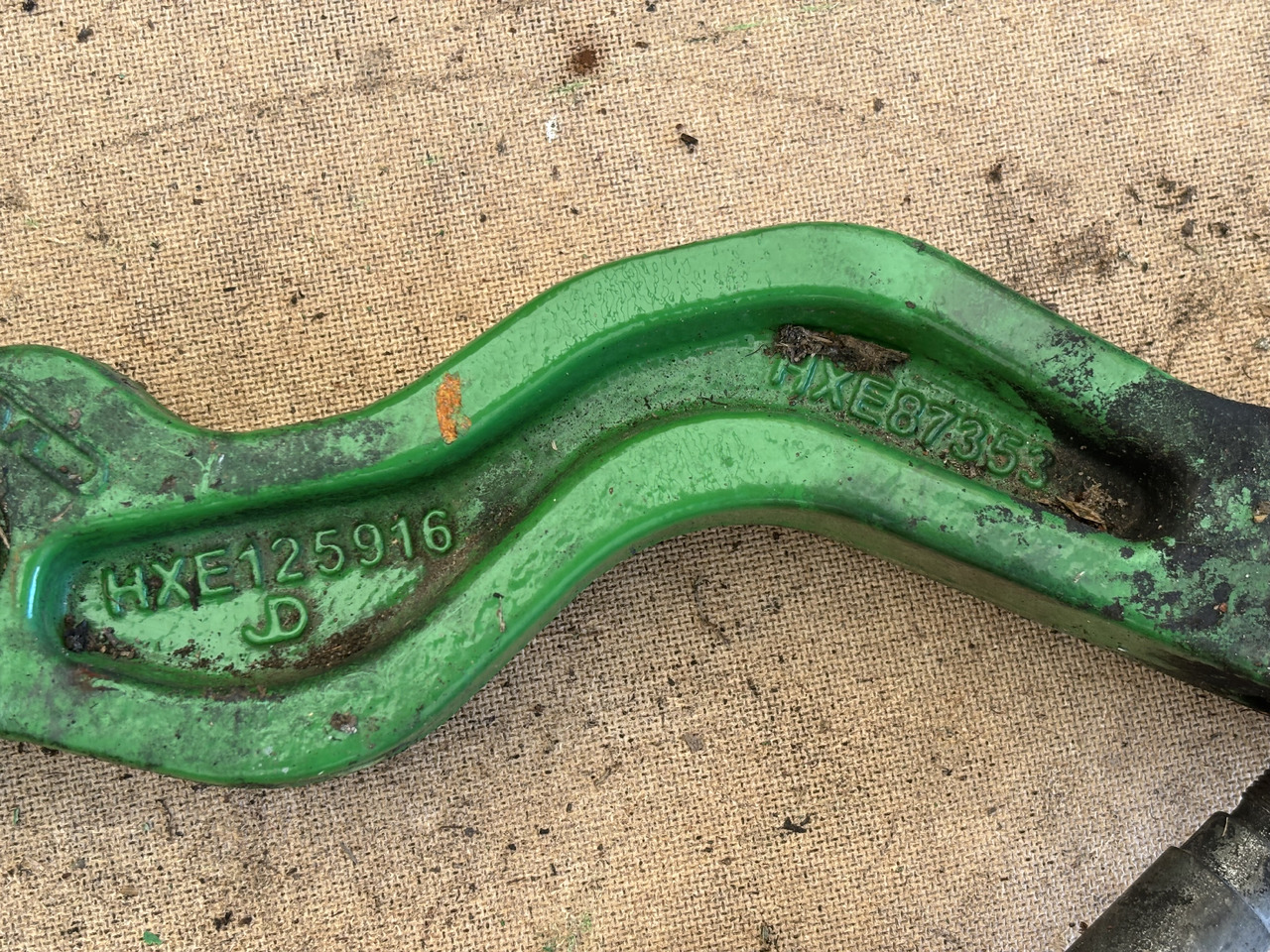 John Deere 8200 8600 9600 9800 Dźwignia HXE125916 HXE101345 - Direcção para Máquina agrícola: foto 1 John Deere 8200 8600 9600 9800 Dźwignia HXE125916 HXE101345 - Direcção para Máquina agrícola: foto 1