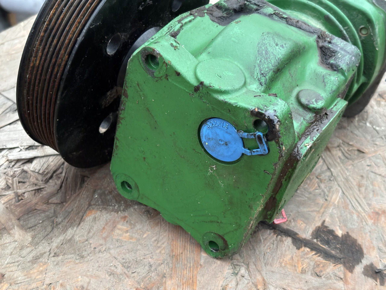 John Deere 8R 8RX 250 310 370 410 Kompresor Powietrza RE585794 - Compressor, sistema de ar comprimido para Máquina agrícola: foto 1 John Deere 8R 8RX 250 310 370 410 Kompresor Powietrza RE585794 - Compressor, sistema de ar comprimido para Máquina agrícola: foto 1