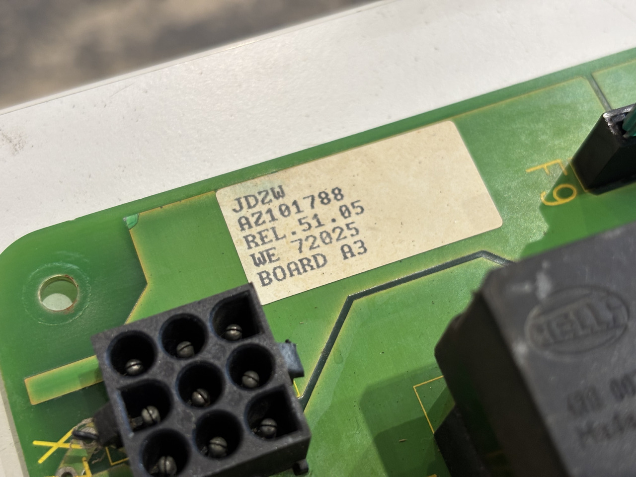 John Deere AZ101788 Płyta Elektroniczna Elektryczna Sterująca Bezpieczniki Przekaźniki - Centralina electrónica para Máquina agrícola: foto 2 John Deere AZ101788 Płyta Elektroniczna Elektryczna Sterująca Bezpieczniki Przekaźniki - Centralina electrónica para Máquina agrícola: foto 2