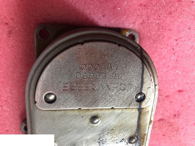 John Deere - Chłodnicza Oleju Silnika - Radiador de óleo para Máquina agrícola: foto 2 John Deere - Chłodnicza Oleju Silnika - Radiador de óleo para Máquina agrícola: foto 2