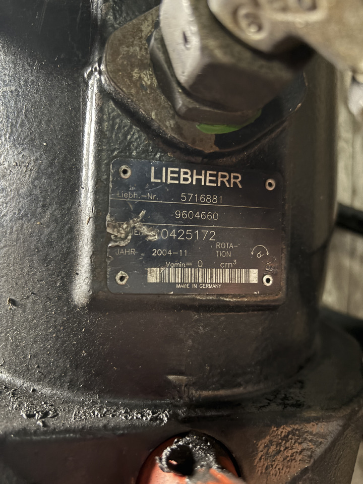 Liebherr L522 L524 L534 L538 L512 - silnik jazdy hydrauliczny A6VM160 5716881 - Motor hidráulico para Máquina agrícola: foto 2 Liebherr L522 L524 L534 L538 L512 - silnik jazdy hydrauliczny A6VM160 5716881 - Motor hidráulico para Máquina agrícola: foto 2