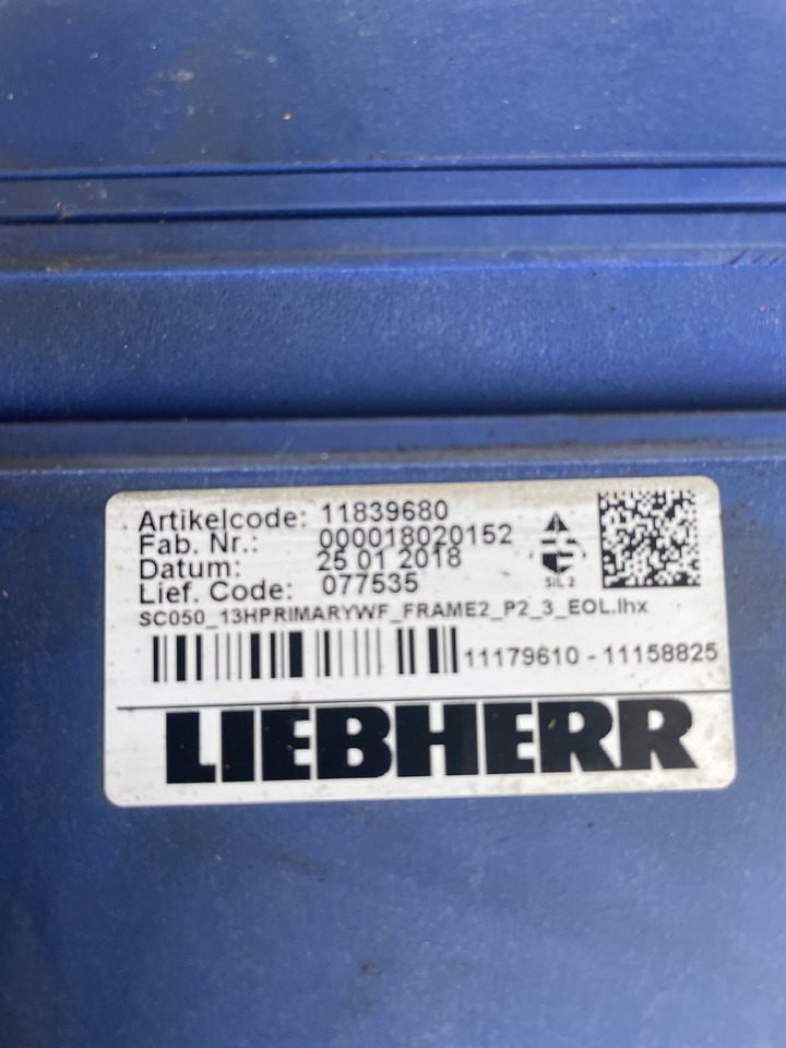 Liebherr - steronik moduł 11839680 - Centralina electrónica para Máquina de construção: foto 2 Liebherr - steronik moduł 11839680 - Centralina electrónica para Máquina de construção: foto 2