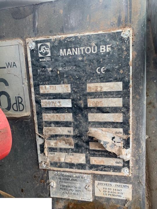 Manitou 731 - MOST PRZÓD ~ CZĘŚCI - Eixo dianteiro para Máquina de construção: foto 5 Manitou 731 - MOST PRZÓD ~ CZĘŚCI - Eixo dianteiro para Máquina de construção: foto 5