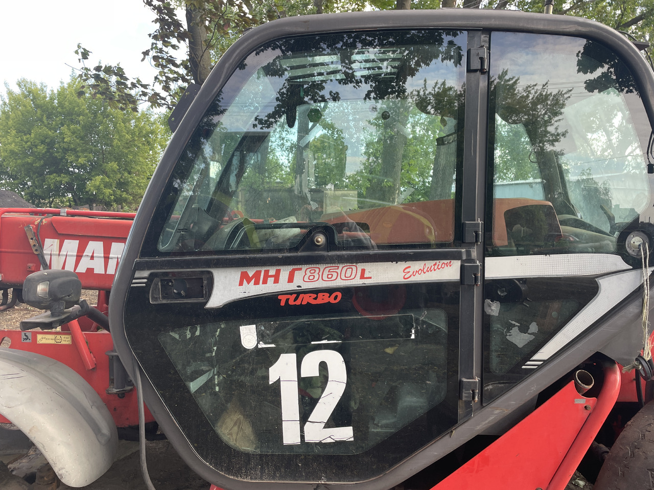 Manitou MHT 860 - części - błotniki drzwi kabina - Porta e peças para Máquina agrícola: foto 1 Manitou MHT 860 - części - błotniki drzwi kabina - Porta e peças para Máquina agrícola: foto 1
