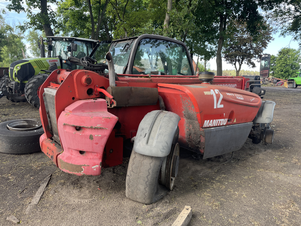 Manitou MHT 860 - na części - Empilhador telescópico: foto 2 Manitou MHT 860 - na części - Empilhador telescópico: foto 2