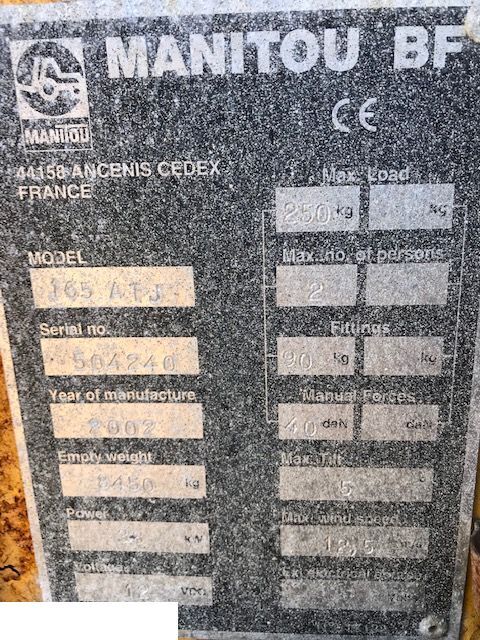 Manitou Maniaccess 165 ATJ Hydraulika - Rozdzielacz - Válvula hidráulica para Plataforma articulada: foto 3 Manitou Maniaccess 165 ATJ Hydraulika - Rozdzielacz - Válvula hidráulica para Plataforma articulada: foto 3