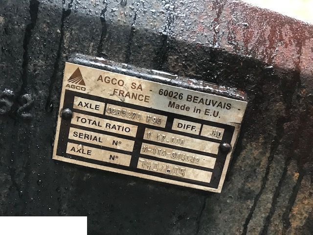 Massey Ferguson 6495 - Most Napędowy - Eixo e peças para Máquina agrícola: foto 5 Massey Ferguson 6495 - Most Napędowy - Eixo e peças para Máquina agrícola: foto 5