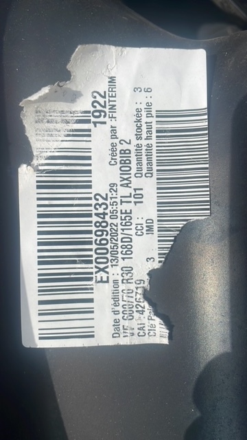 Opona Michelin 600/70r30 , 168D/165E TL Axiobib 2 - Pneu para Máquina agrícola: foto 3 Opona Michelin 600/70r30 , 168D/165E TL Axiobib 2 - Pneu para Máquina agrícola: foto 3