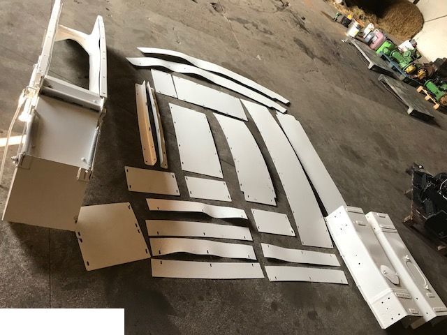 Peça de reposição para Ceifeira debulhadora Claas Jaguar 930 950 980 - Tunel /  Rura Wyrzutu: foto 8