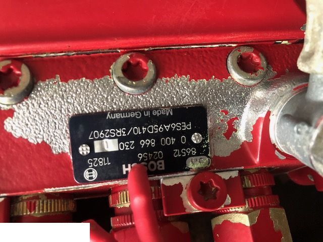 Pompa Paliwa Bosch PES6A95D410/3RS2907 - Bomba de combustivel para Máquina agrícola: foto 2 Pompa Paliwa Bosch PES6A95D410/3RS2907 - Bomba de combustivel para Máquina agrícola: foto 2