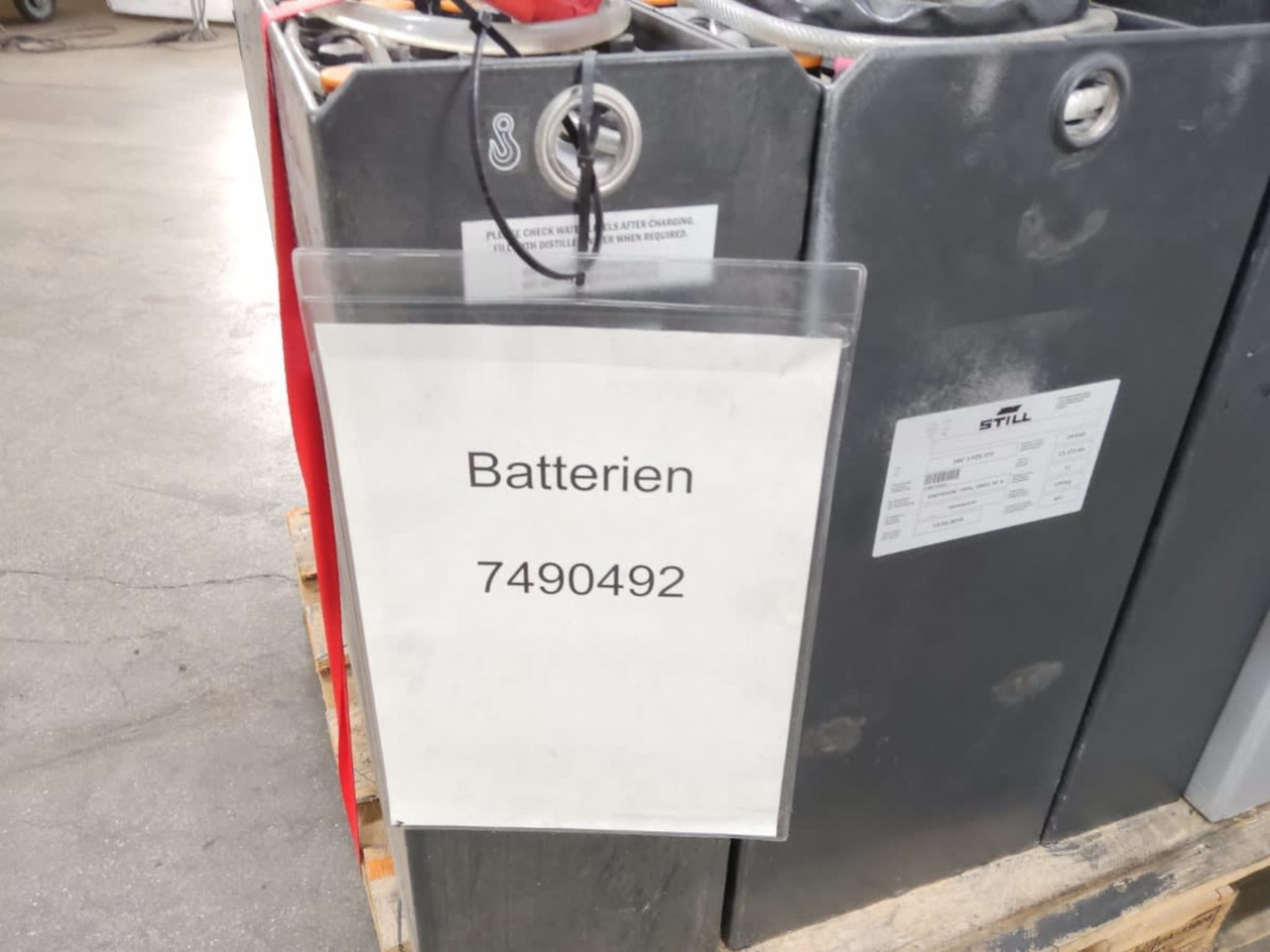 Battery package 5 pieces - Bateria automotiva para Equipamento de movimentação: foto 2 Battery package 5 pieces - Bateria automotiva para Equipamento de movimentação: foto 2