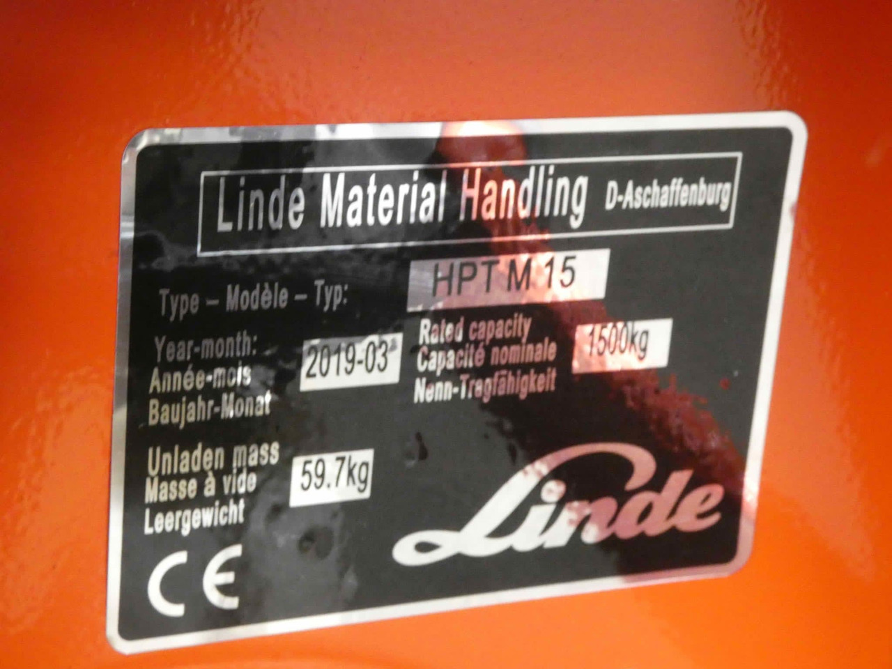 Linde 4x HPTM15/565mm - Porta-palete: foto 4 Linde 4x HPTM15/565mm - Porta-palete: foto 4