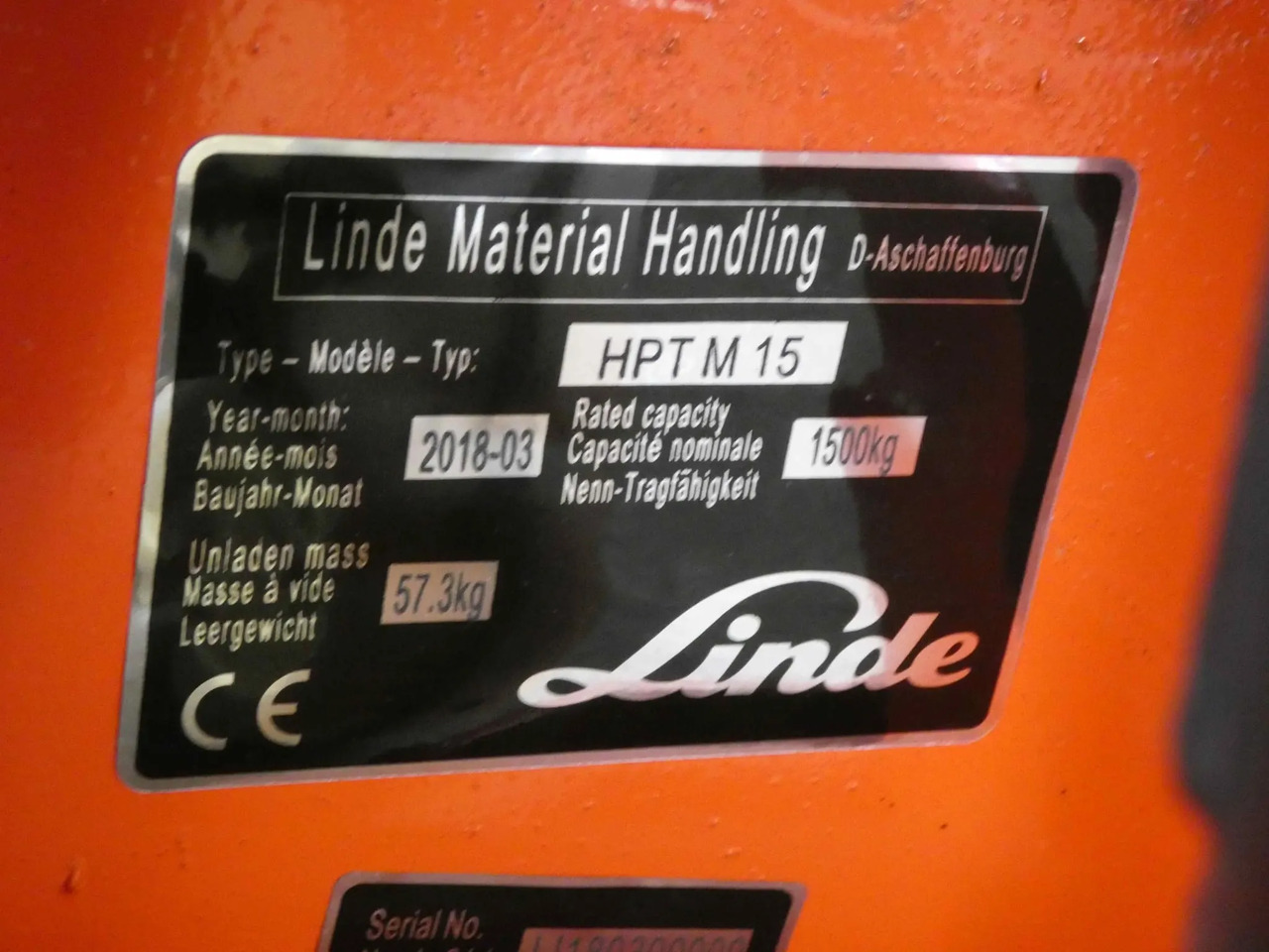 Linde 4x HPTM15Low/350mm - Porta-palete: foto 4 Linde 4x HPTM15Low/350mm - Porta-palete: foto 4