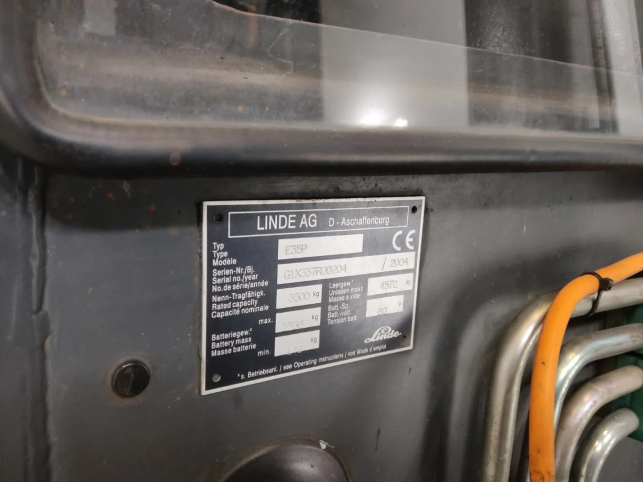 Linde E35P - Empilhador elétrico: foto 5 Linde E35P - Empilhador elétrico: foto 5