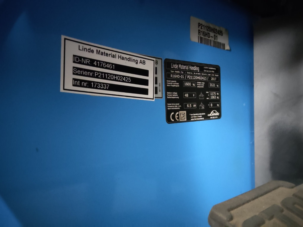 Linde R16HD - Empilhador retráctil: foto 5 Linde R16HD - Empilhador retráctil: foto 5