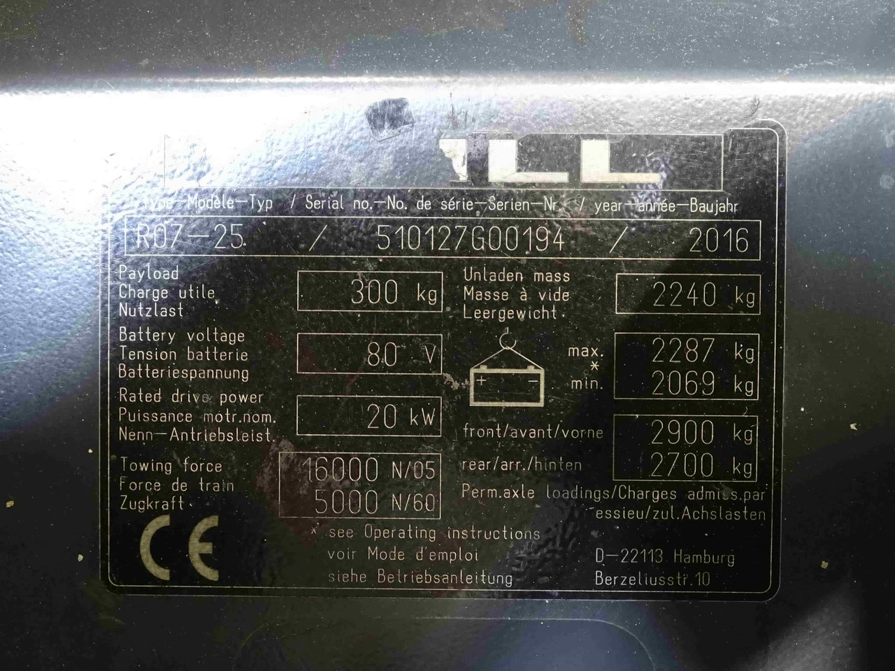 STILL R07-25L/ special construction - Trator elétrics: foto 2 STILL R07-25L/ special construction - Trator elétrics: foto 2