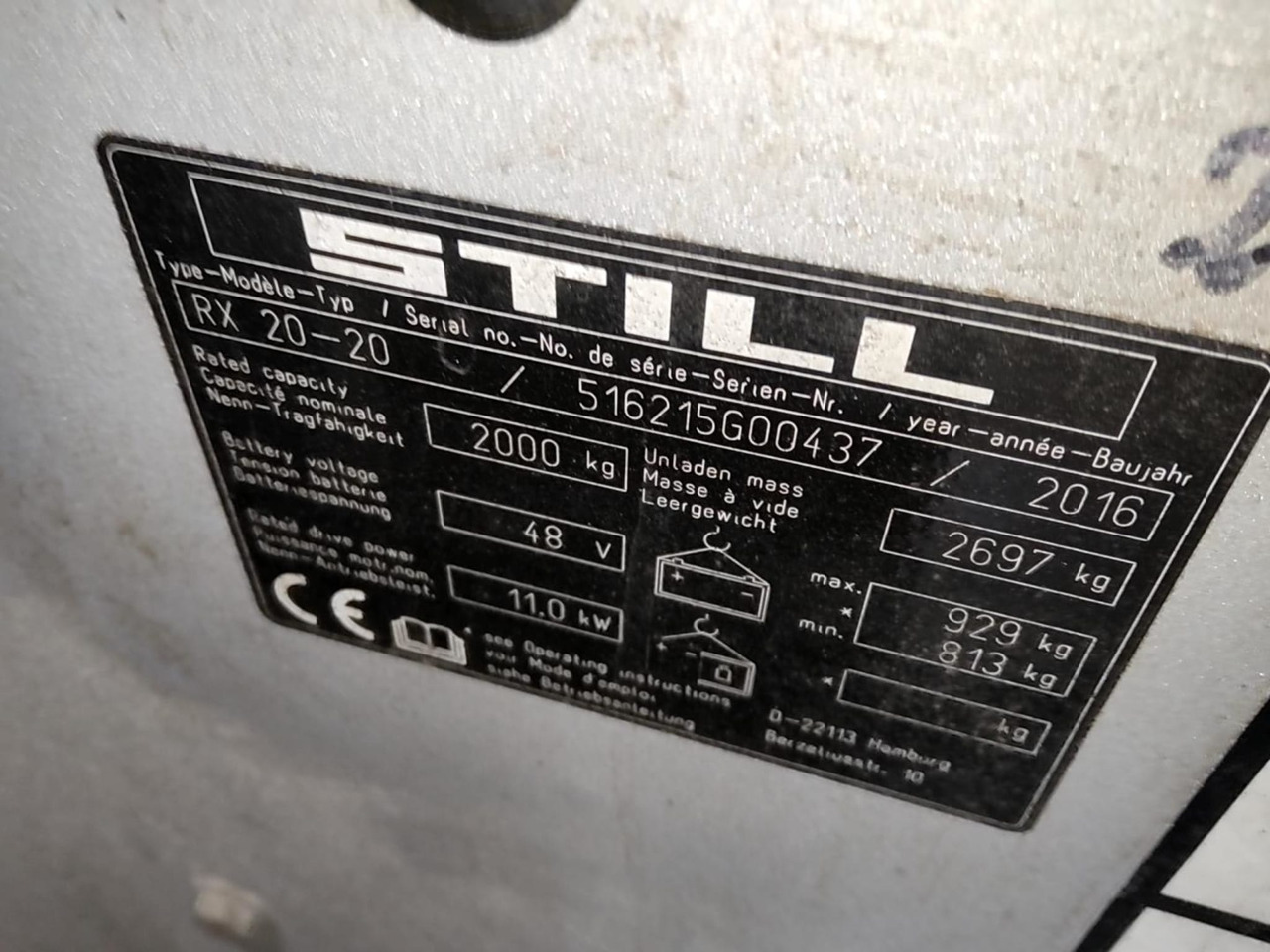 STILL RX20-20/LiIon - Empilhador elétrico: foto 3 STILL RX20-20/LiIon - Empilhador elétrico: foto 3
