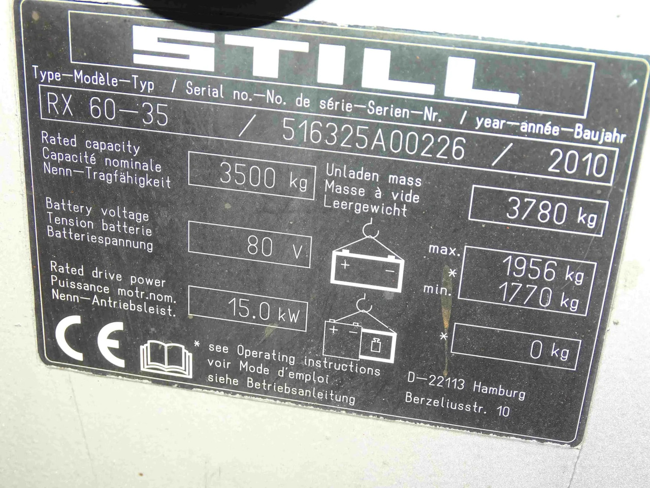 STILL RX60-35 - Empilhador elétrico: foto 5 STILL RX60-35 - Empilhador elétrico: foto 5