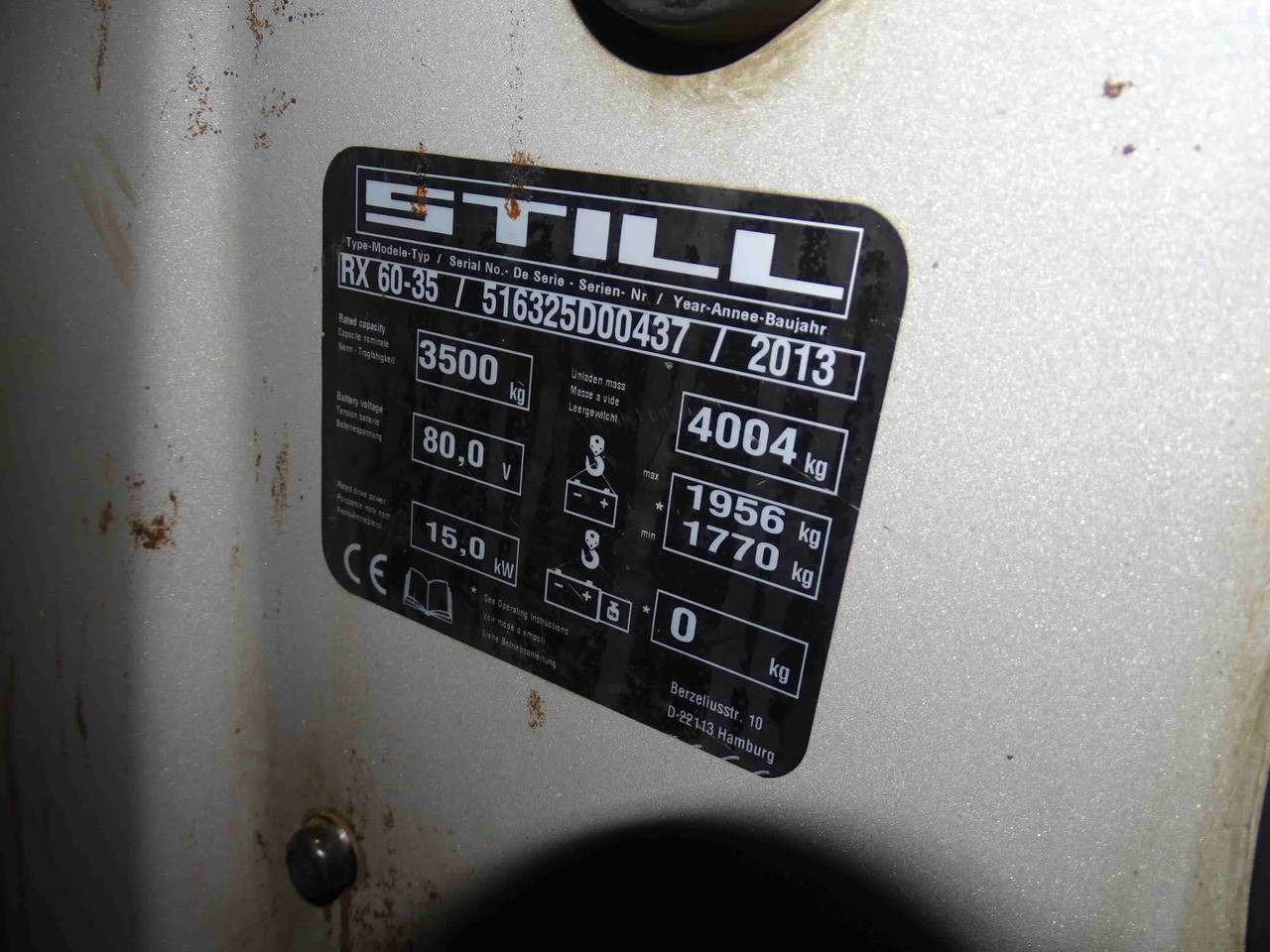 STILL RX60-35 - Empilhador elétrico: foto 5 STILL RX60-35 - Empilhador elétrico: foto 5