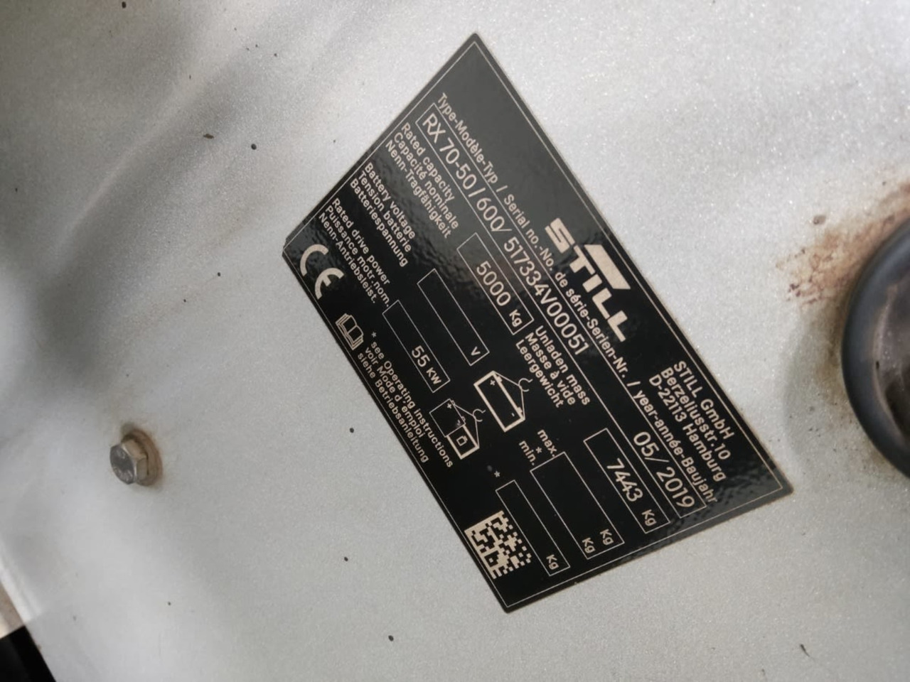 STILL RX70-50/600 - Empilhador a diesel: foto 2 STILL RX70-50/600 - Empilhador a diesel: foto 2