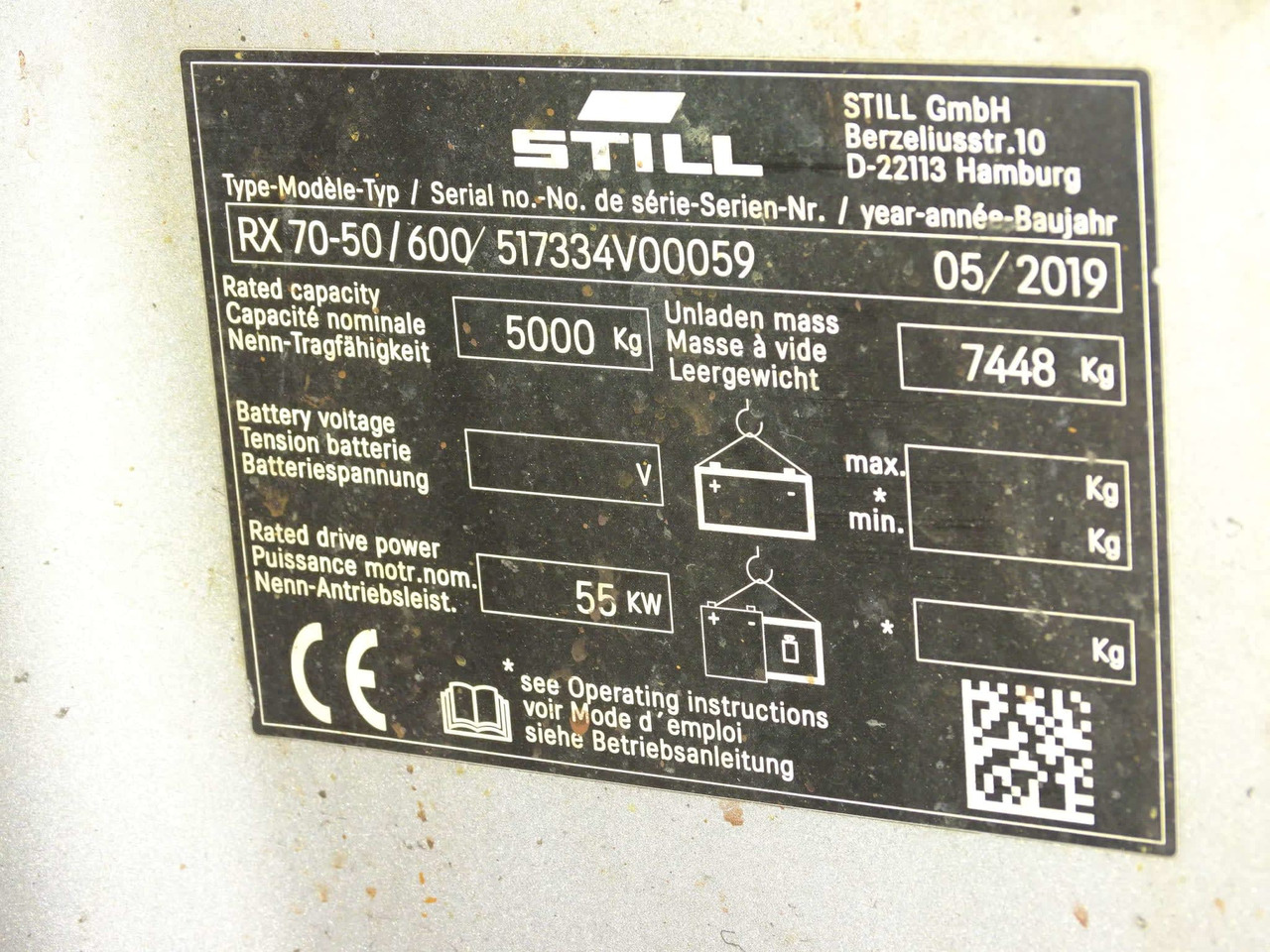 STILL RX70-50/600 - Empilhador a diesel: foto 2 STILL RX70-50/600 - Empilhador a diesel: foto 2