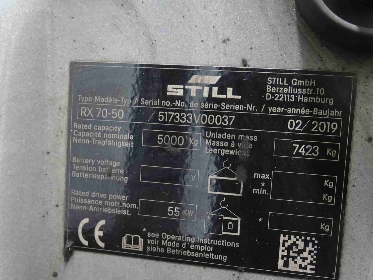 STILL RX70-50 - Empilhador a diesel: foto 2 STILL RX70-50 - Empilhador a diesel: foto 2