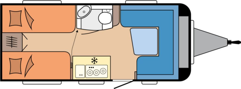 Hobby De Luxe 460 LU Lagerabverkauf! - Caravana: foto 2 Hobby De Luxe 460 LU Lagerabverkauf! - Caravana: foto 2
