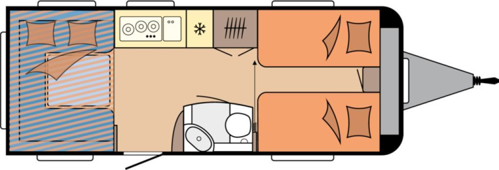 Hobby De Luxe 515 UHL mit Extras, Lagerabverkauf! - Caravana: foto 2 Hobby De Luxe 515 UHL mit Extras, Lagerabverkauf! - Caravana: foto 2