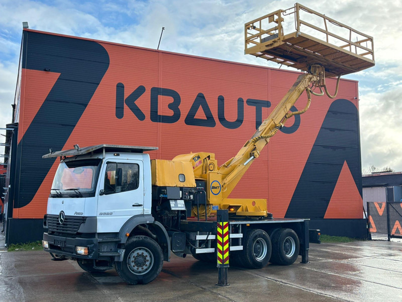 Mercedes-Benz Atego 2628 6x4 AMV ARBPL.10.5M / boom 10.5 m / 1000 kg / 7912 hours - KAESER M76 / 2700 l/min - Camião, Camião grua: foto 1 Mercedes-Benz Atego 2628 6x4 AMV ARBPL.10.5M / boom 10.5 m / 1000 kg / 7912 hours - KAESER M76 / 2700 l/min - Camião, Camião grua: foto 1