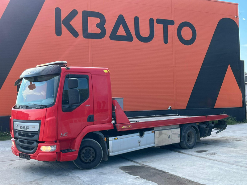 DAF LF 210 4x2 JIGE SIMPLEX 5 T / PLATFORM L=5799 mm - Camião transporte de veículos: foto 1 DAF LF 210 4x2 JIGE SIMPLEX 5 T / PLATFORM L=5799 mm - Camião transporte de veículos: foto 1