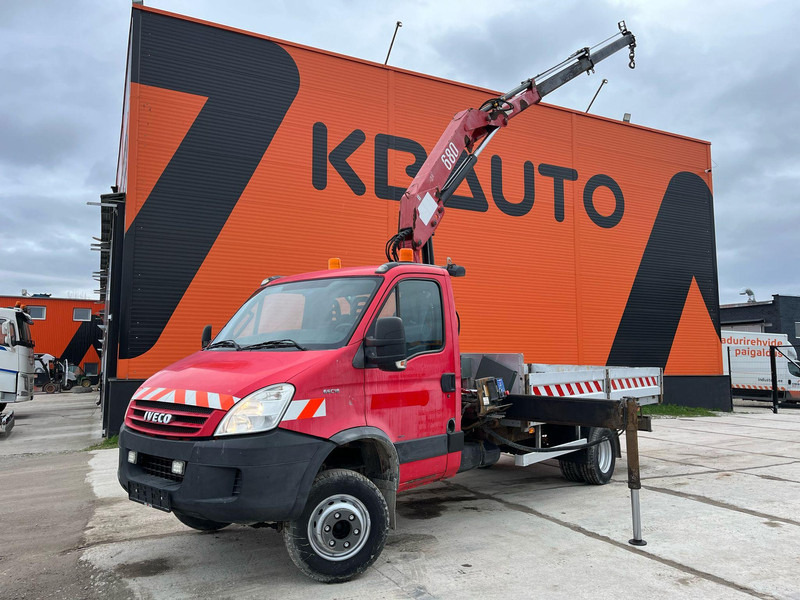 Iveco Daily 65C18 4x2 HMF 683 K2 / PLATFORM L=4256 mm - Carrinha de caixa aberta: foto 1 Iveco Daily 65C18 4x2 HMF 683 K2 / PLATFORM L=4256 mm - Carrinha de caixa aberta: foto 1