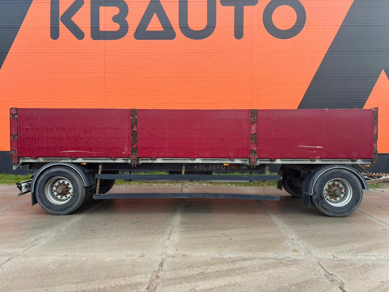 KEL-BERG PRAH 18 BPW AXLES / EXTENDABLE DRAWBAR - Reboque plataforma/ Caixa aberta: foto 5 KEL-BERG PRAH 18 BPW AXLES / EXTENDABLE DRAWBAR - Reboque plataforma/ Caixa aberta: foto 5