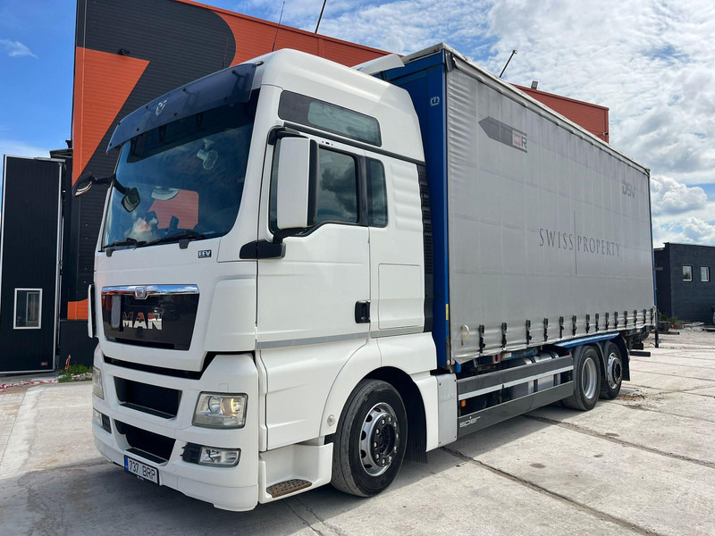 MAN TGX 26.440 6x2 BDF / BOX L=7430 mm - Camião de lona: foto 2 MAN TGX 26.440 6x2 BDF / BOX L=7430 mm - Camião de lona: foto 2