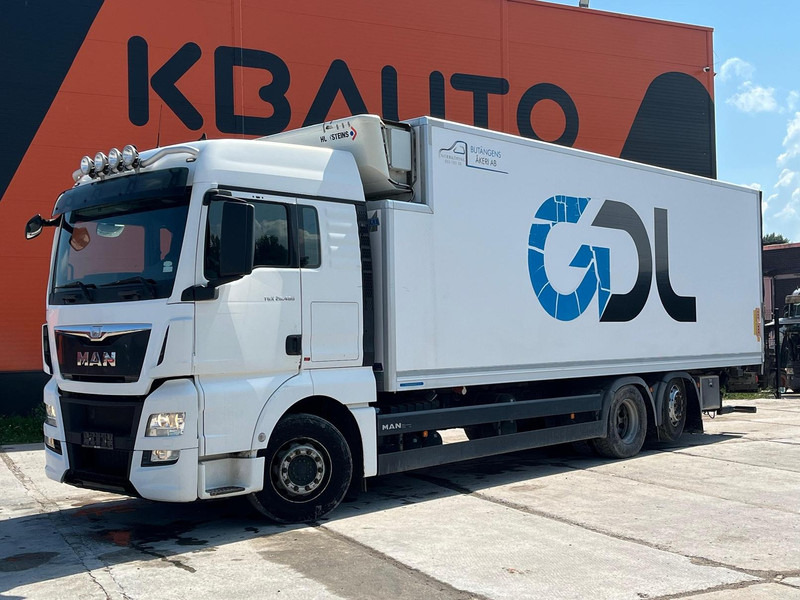 MAN TGX 26.480 6x2*4 HULTSTEINS / BOX L=8553 mm - Camião frigorífico: foto 1 MAN TGX 26.480 6x2*4 HULTSTEINS / BOX L=8553 mm - Camião frigorífico: foto 1