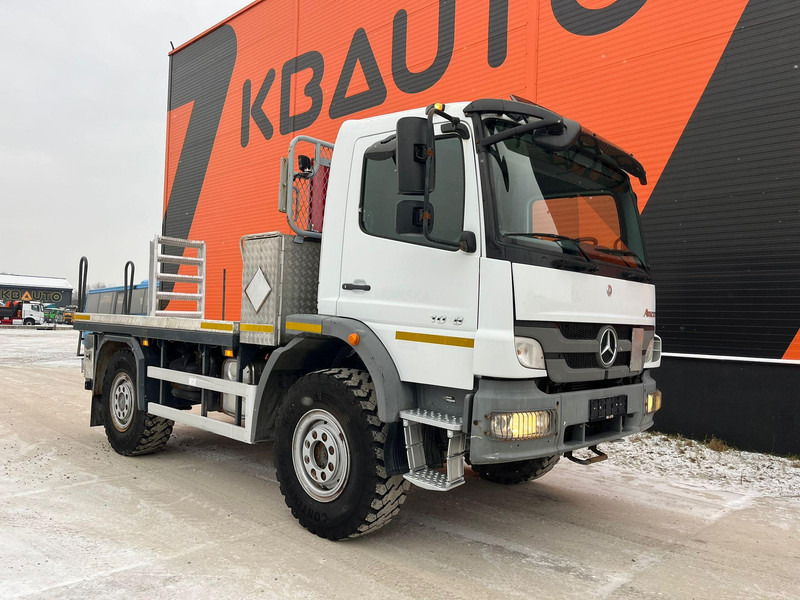 Mercedes-Benz Atego 1018 4x4 ONLY 18844 km ! / FULL STEEL / DRUM BRAKES / PLATFORM L=3500 mm - Camião de caixa aberta/ Plataforma: foto 4 Mercedes-Benz Atego 1018 4x4 ONLY 18844 km ! / FULL STEEL / DRUM BRAKES / PLATFORM L=3500 mm - Camião de caixa aberta/ Plataforma: foto 4