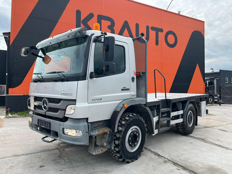 Mercedes-Benz Atego 1018 4x4 ONLY 32281 km ! / FULL STEEL / DRUM BRAKES - Camião de caixa aberta/ Plataforma: foto 2 Mercedes-Benz Atego 1018 4x4 ONLY 32281 km ! / FULL STEEL / DRUM BRAKES - Camião de caixa aberta/ Plataforma: foto 2
