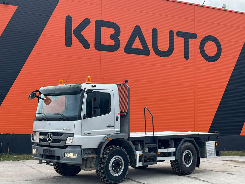 Mercedes-Benz Atego 1018 4x4 ONLY 32281 km ! / FULL STEEL / DRUM BRAKES - Camião de caixa aberta/ Plataforma: foto 1 Mercedes-Benz Atego 1018 4x4 ONLY 32281 km ! / FULL STEEL / DRUM BRAKES - Camião de caixa aberta/ Plataforma: foto 1