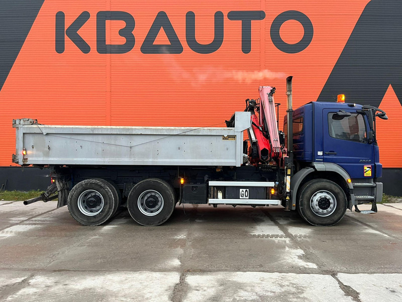 Mercedes-Benz Axor 2633 6x4 FASSI F110AK22 / BOX L=5040 mm - Camião basculante, Camião grua: foto 5 Mercedes-Benz Axor 2633 6x4 FASSI F110AK22 / BOX L=5040 mm - Camião basculante, Camião grua: foto 5