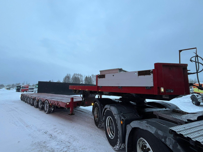 Nooteboom MCO-92VV 8 AXLES - 5 STEERED / HYRDAULIC SUSPENSION - Semi-reboque baixa: foto 4 Nooteboom MCO-92VV 8 AXLES - 5 STEERED / HYRDAULIC SUSPENSION - Semi-reboque baixa: foto 4