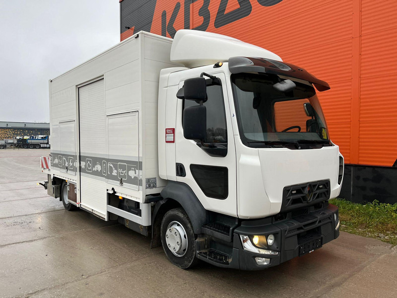 Renault D12 4x2 WORKSHOP ON WHEELS / FASSI M30A.13 / BOX L=4459 mm - Camião furgão: foto 3 Renault D12 4x2 WORKSHOP ON WHEELS / FASSI M30A.13 / BOX L=4459 mm - Camião furgão: foto 3