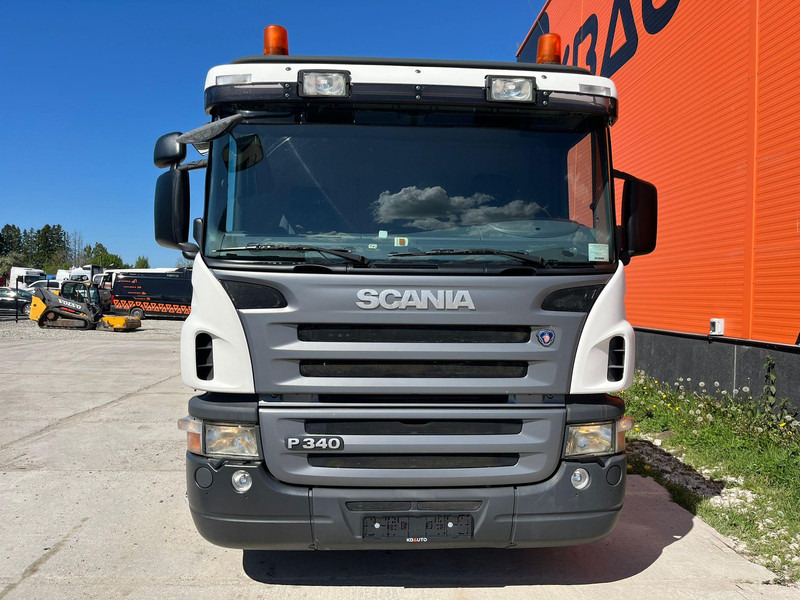 Scania P 340 6x2 HIAB 135-4 / PLATFORM L=6171 mm - Camião de caixa aberta/ Plataforma, Camião grua: foto 3 Scania P 340 6x2 HIAB 135-4 / PLATFORM L=6171 mm - Camião de caixa aberta/ Plataforma, Camião grua: foto 3