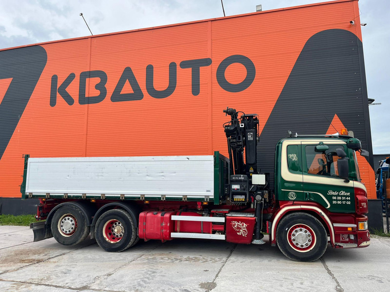 Scania P 410 6x2*4 HIAB 211EP-5 / BOX L=5386 mm - Camião basculante, Camião grua: foto 5 Scania P 410 6x2*4 HIAB 211EP-5 / BOX L=5386 mm - Camião basculante, Camião grua: foto 5