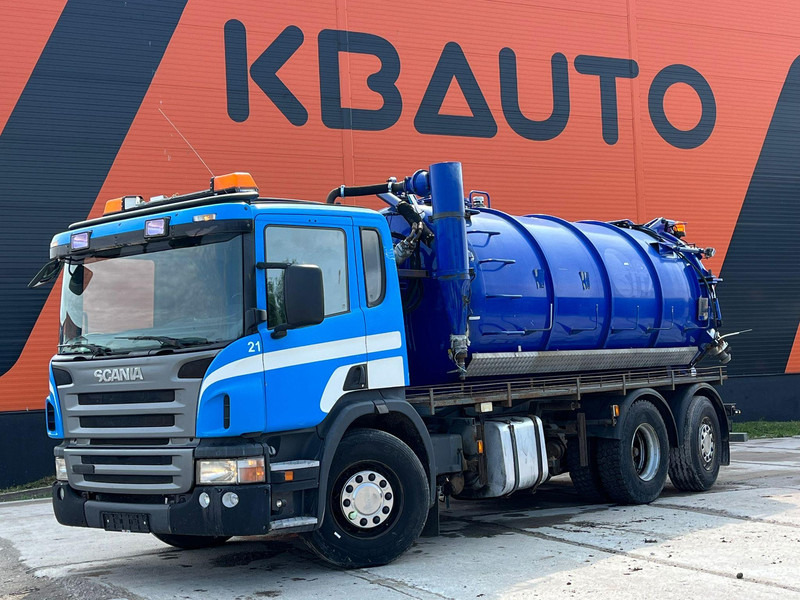 Scania P 420 6x2*4 ADR TANK INTERCONSULT 14230 l / VACUUM Pagani MEC 8000 year 2017 - Caminhão limpa fossa: foto 1 Scania P 420 6x2*4 ADR TANK INTERCONSULT 14230 l / VACUUM Pagani MEC 8000 year 2017 - Caminhão limpa fossa: foto 1