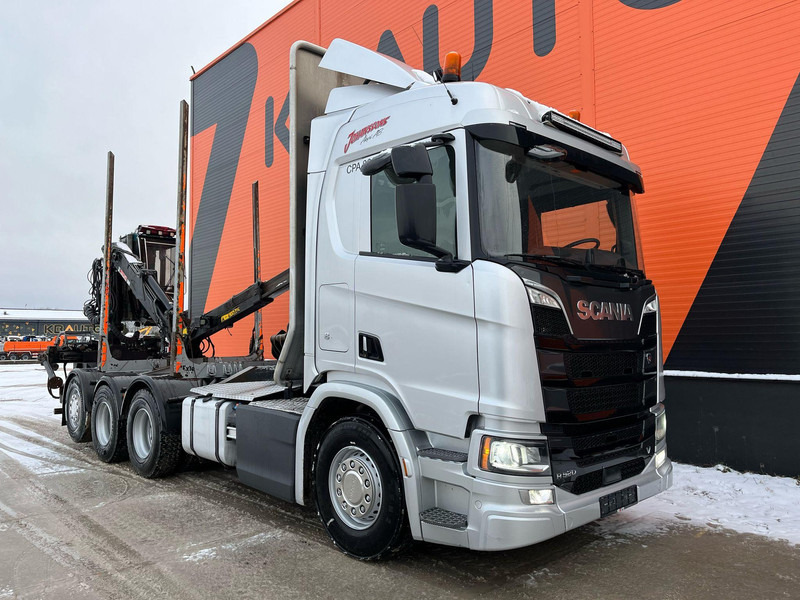 Scania R 520 8x4*4 RETARDER - Camião de transporte de madeira, Camião grua: foto 4 Scania R 520 8x4*4 RETARDER - Camião de transporte de madeira, Camião grua: foto 4