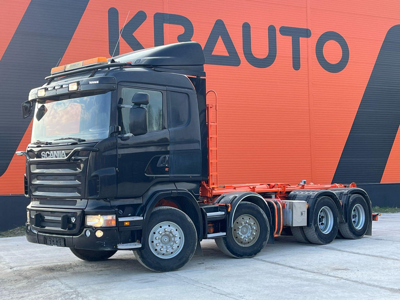 Scania R 560 8x4 HIAB LH 24 ton / L=5600 mm / RETARDER - Camião polibenne: foto 1 Scania R 560 8x4 HIAB LH 24 ton / L=5600 mm / RETARDER - Camião polibenne: foto 1