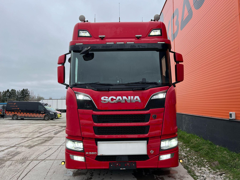 Scania R 580 6x2 RETARDER / 9 TON FRONT AXLE / PLATFORM L=7402 mm - Camião de caixa aberta/ Plataforma: foto 3 Scania R 580 6x2 RETARDER / 9 TON FRONT AXLE / PLATFORM L=7402 mm - Camião de caixa aberta/ Plataforma: foto 3