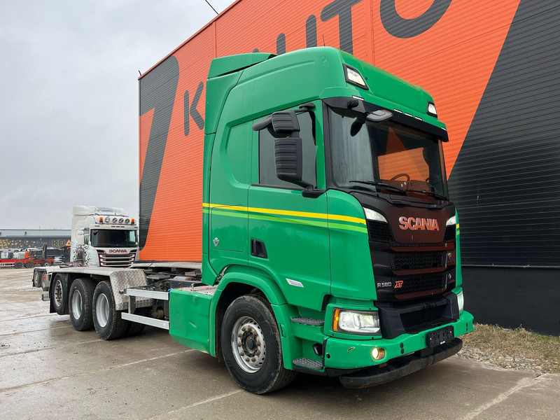 Scania R 580 8x4*4 9 TON FRONT AXLE / PTO / RETARDER - Camião chassi: foto 3 Scania R 580 8x4*4 9 TON FRONT AXLE / PTO / RETARDER - Camião chassi: foto 3