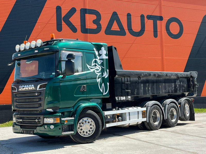Scania R 580 8x4*4 RETARDER / BOX L=6092 mm - Camião basculante: foto 1 Scania R 580 8x4*4 RETARDER / BOX L=6092 mm - Camião basculante: foto 1