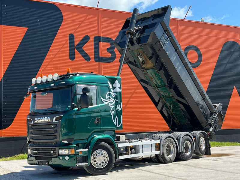 Scania R 580 8x4*4 RETARDER / BOX L=6092 mm - Camião basculante: foto 2 Scania R 580 8x4*4 RETARDER / BOX L=6092 mm - Camião basculante: foto 2