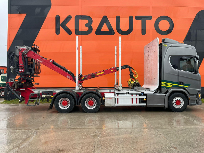 Scania R 650 6x4 RETARDER - Camião de transporte de madeira, Camião grua: foto 5 Scania R 650 6x4 RETARDER - Camião de transporte de madeira, Camião grua: foto 5